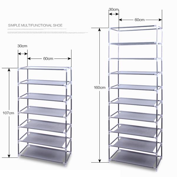 10 tier 9 compartment non woven fabric shoe cabinet 10 tier 9 compartment non woven fabric shoe cabinet