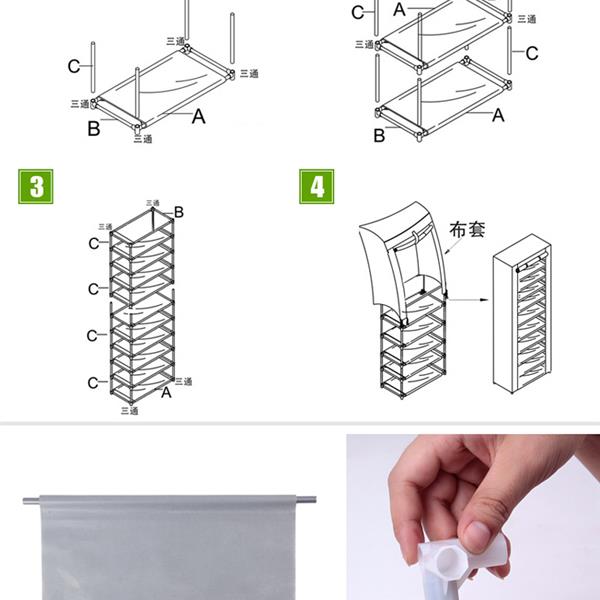 10 tier 9 compartment non woven fabric shoe cabinet 10 tier 9 compartment non woven fabric shoe cabinet