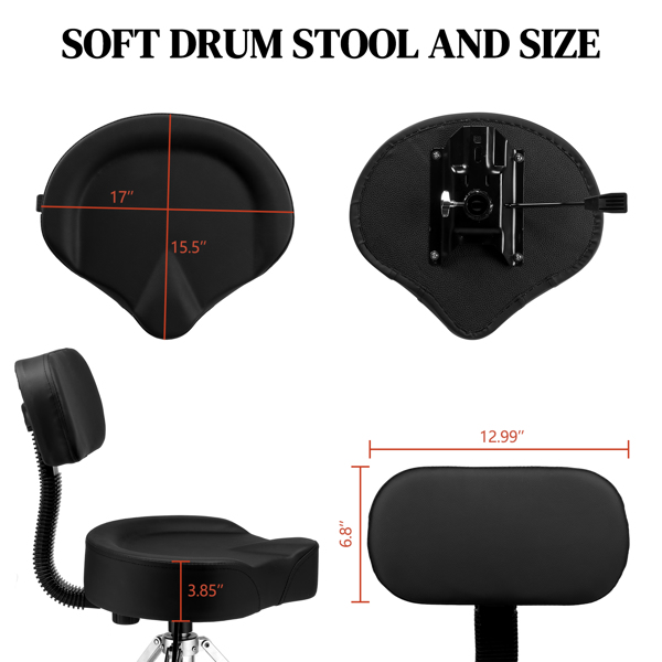 hydraulic backrest drum stool hydraulic backrest drum stool