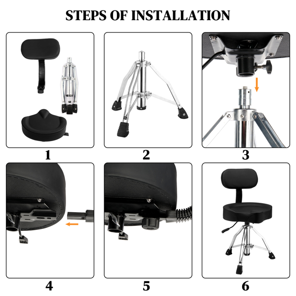 hydraulic backrest drum stool hydraulic backrest drum stool